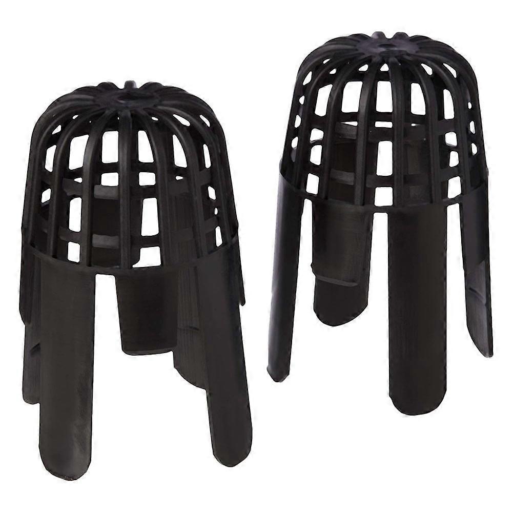 2X Gutter Outlet Guard Falling Leaf Gutter Filter Floor Drain Net Fits 68Mm Pipe
