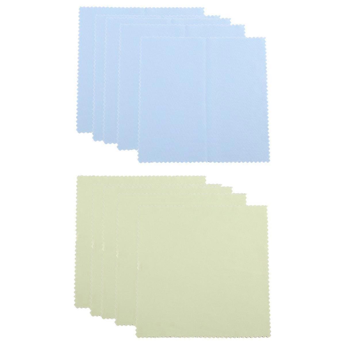 Pack 10 Microfibre Cleaning Cloth for Spectacles Screens
