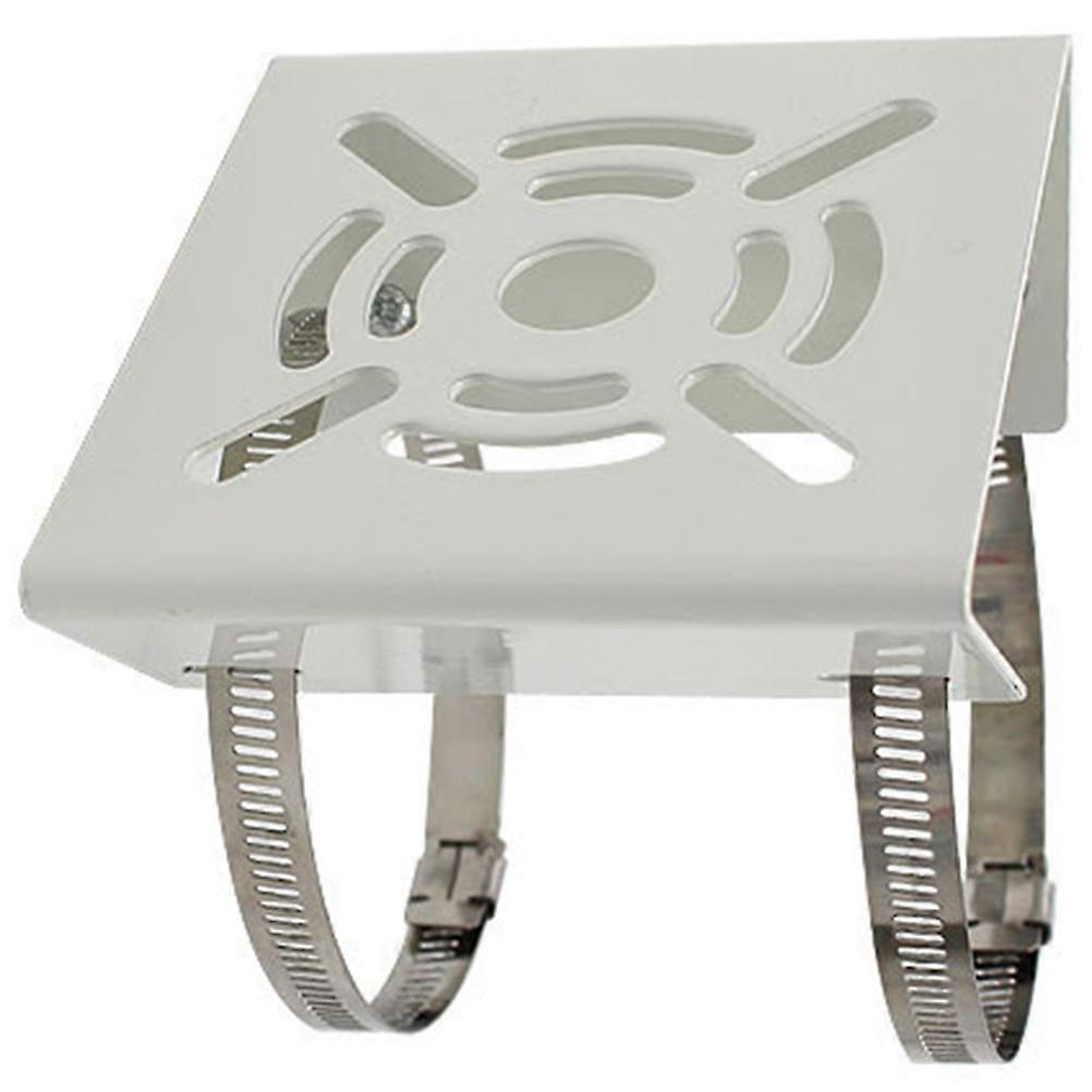 Silver Pole Mount Bracket Camera Pole Mount Adapter for Security Camera