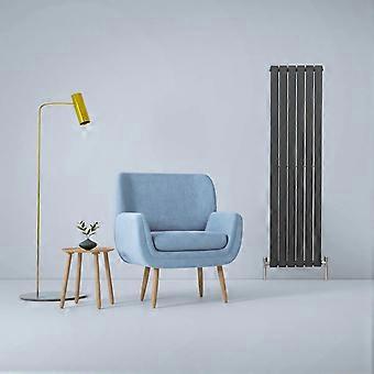 Designer Radiators 160 x 42cm Flat Panel Modern Central Heating Anthracite Grey Vertical Column