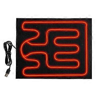 Coussin chauffant pour animaux de compagnie Usb Film chauffant Chaud Pliant Chauffé Imperméable Tapis De Voiture Pet Reptile Hiver Chaud Cli-hy