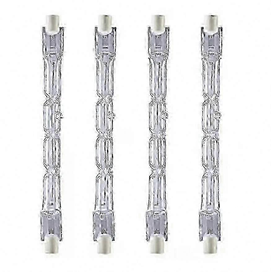 Dimmable R7s Halogen Floodlight Bulbs, 230W, 4-Pack for Security Lighting
