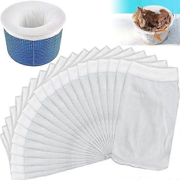20 pcs Pool Skimmer Socks Pool Filter Socks