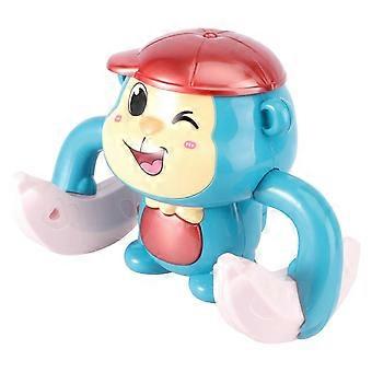 Interactive Monkey Toy For Children Above 3 Years Old Featuring Blue Color For Home Entertainment And Children's Playtime With 1Pc Tumbling Function