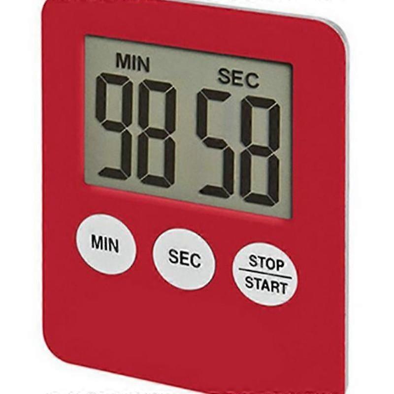 Large Digital LCD Kitchen Cooking Timer Count-Down Up Clock Alarm Magnetic