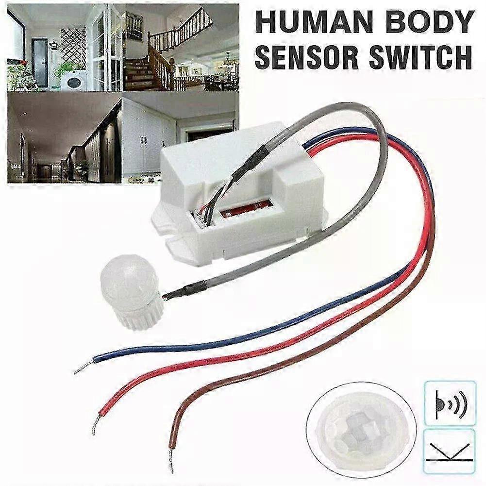 PIR Sensor Detector Mini Recessed PIR Ceiling Occupancy Motion Sensor Detector Light Switch