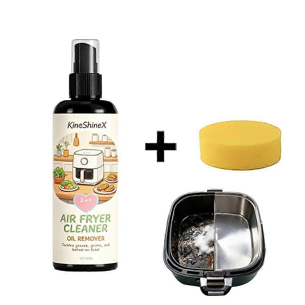 Air Fryer Cleaner Quick Cleanup  Versatile Use Complete Kit