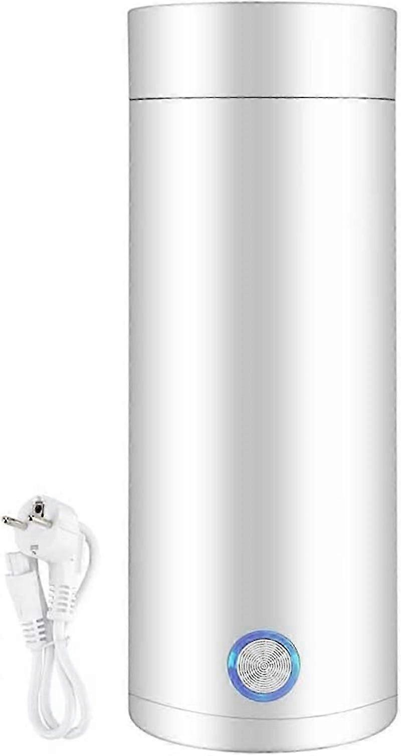 Portable Mini Insulation Integrated Automatic Electric Heating Cup (White)