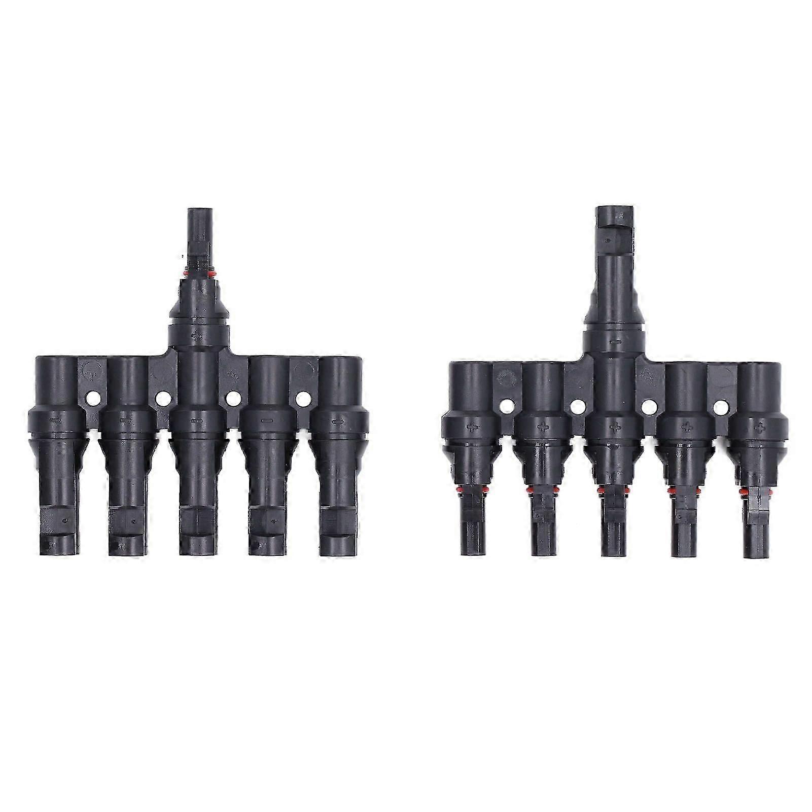 1 Pair Solar Branch Connector Panel Parallel Connection Cable Splitter Coupler DIY Mount Tool T6