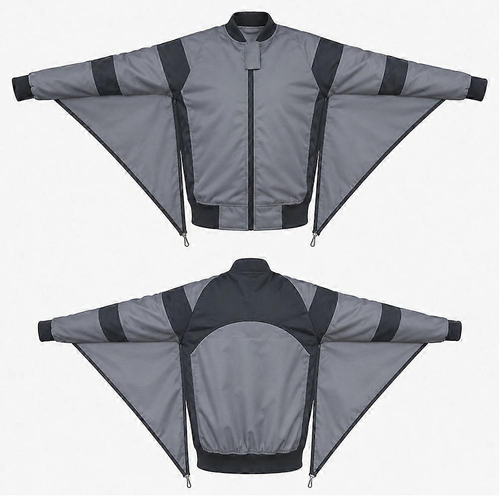 Skydiving Camera Grey And Black Jacket Nd-010