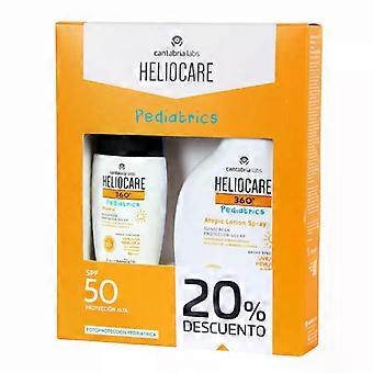 Heliocare Pediatrics Atopic Lotion Spray Spf50 250ml Set 2 Pieces