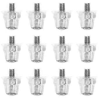 12pcs Football Boots Studs Shoes Stud Replace Component Sport Accessory Football Shoe Spikes with Wrench 15mm OF OCD