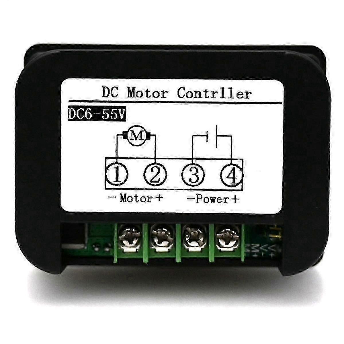 Forward Reverse DC Motor Speed Controller PWM 12V 24V 48V Adjustable Remote