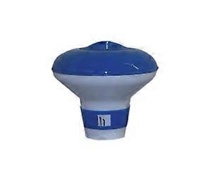 Reinforced Polymer Pool Chlorine Dispenser Model 11033, Adjustable Floating Tablet Feeder for Consistent Release