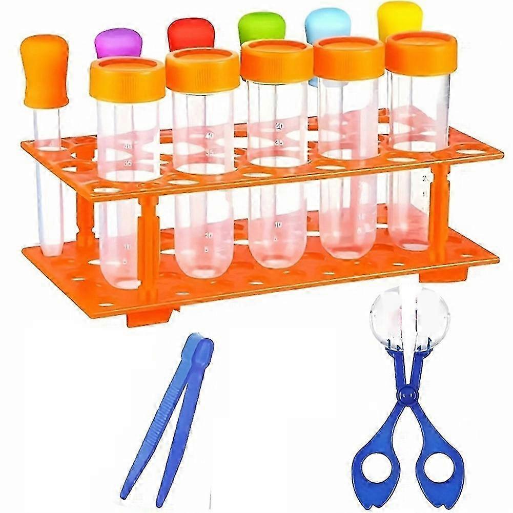Including Extra Test Tubes Skill Tool Kit Colored Silicone Droppers Orange Boxes