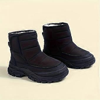 Winterstiefel für Kinder, gefüttert, warm, rutschfest, für Outdoor-Wanderungen