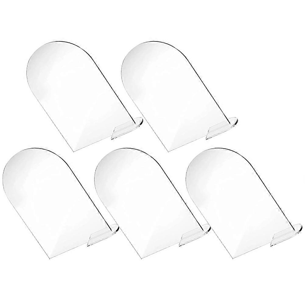 Digital Seating Number Acrylic Table Signs for Wedding Reception 5Sets