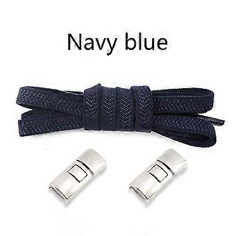 New Elastic Shoelaces Without Ties 22 Colors Lazy Shoe Laces for Sneakers Cross Metal Buckle Flat Shoes Lace Accessories Unisex