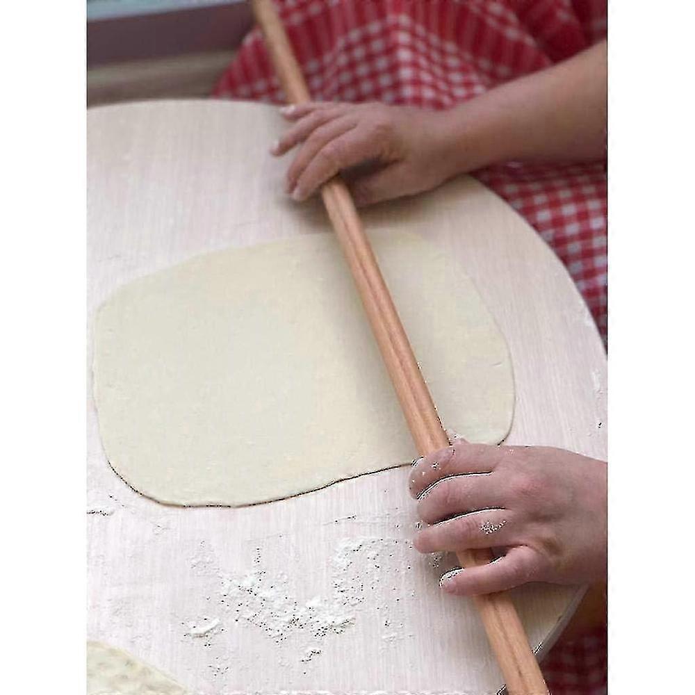 Thin Rolling Pin, 80cm (31 Inch) Long, Kitchen Functional Tool