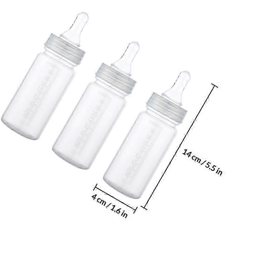 Lightweight 100ml Disposable Nursing Bottles