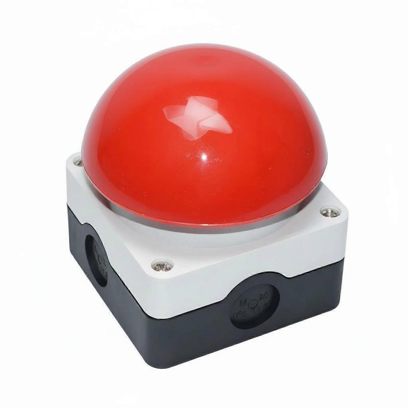 Emergency Stop Button Self-Locking Machine Stop Control Switch Momentary Action
