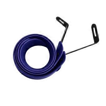 Cycle Mudguard with Outer Layer and Steel Band, Flexible Winding Structure Up Less Room Between Cycling  Purple