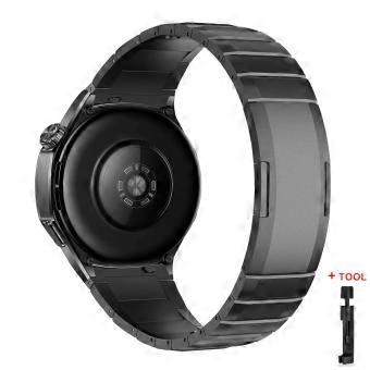 18/20/22 mm Schnellwechselarmband aus Edelstahl für Huawei GT6/GT6Pro 46 mm, gebogenes Verbindungselement, Uhrenarmband für Huawei, universell passend.