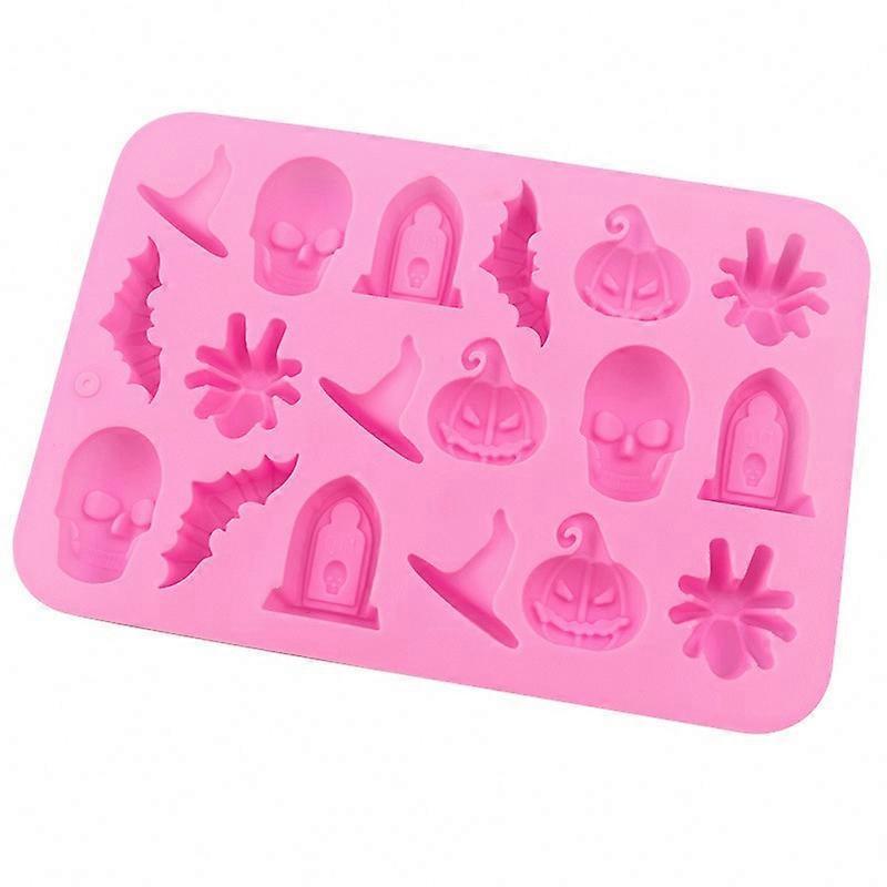 Pink Halloween Silicone Mold Set
