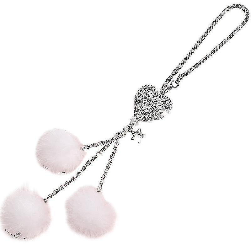 Cute Lucky Car Pendant Swing Crystal Interior Accessories