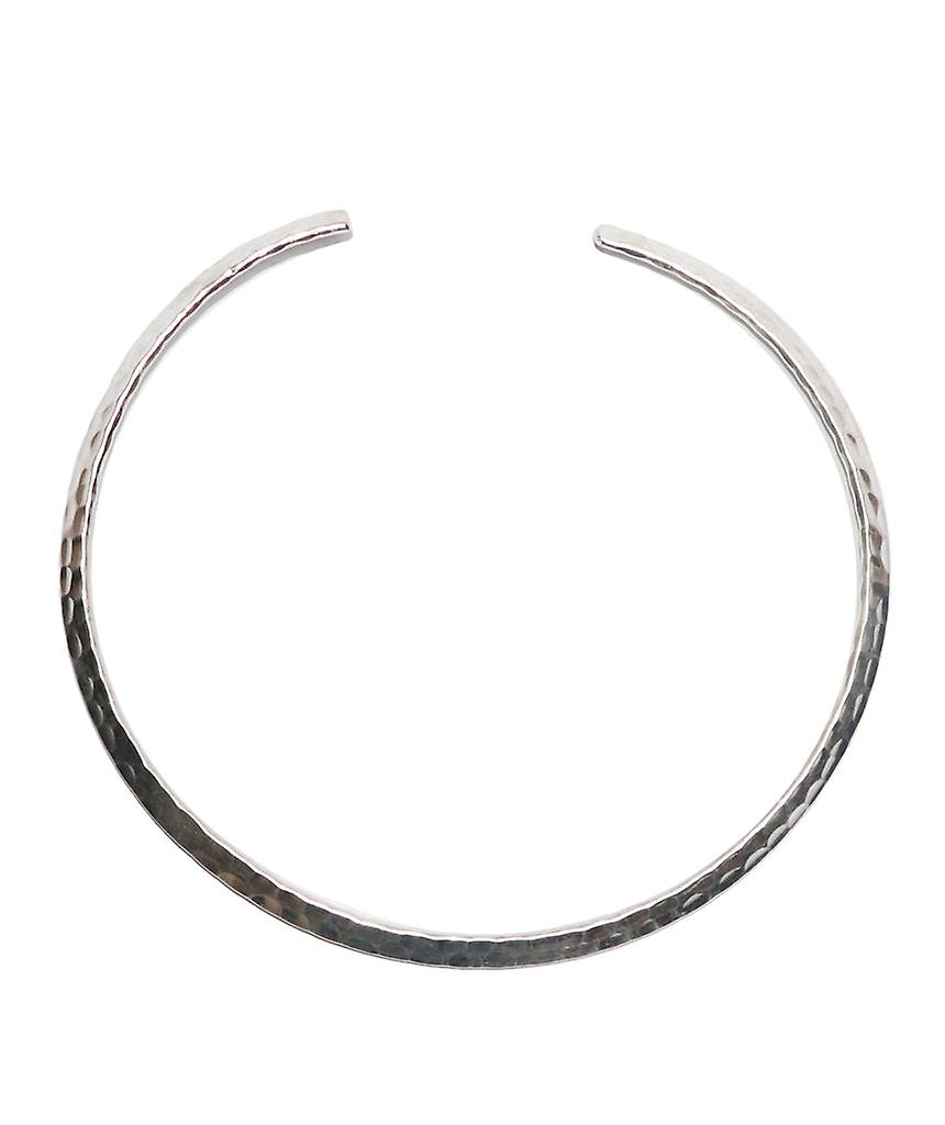 Hammered Choker Necklace 48916