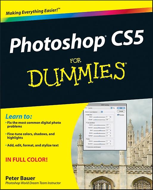 Photoshop Cs5 For Dummies by Bauer Paperback
