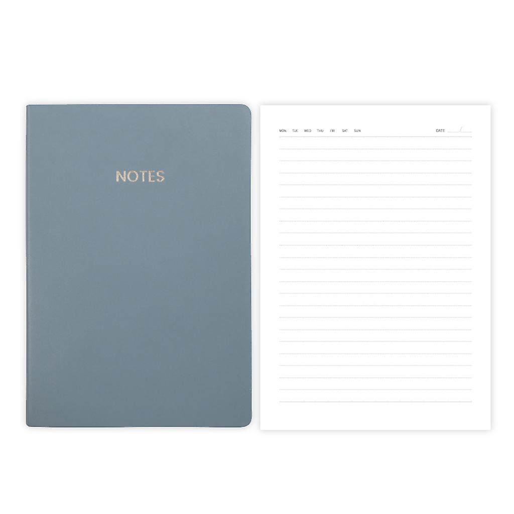 A5 Morandi PU Notebook Lined Page Grided Page Blank Page Optionals 160 Sheets