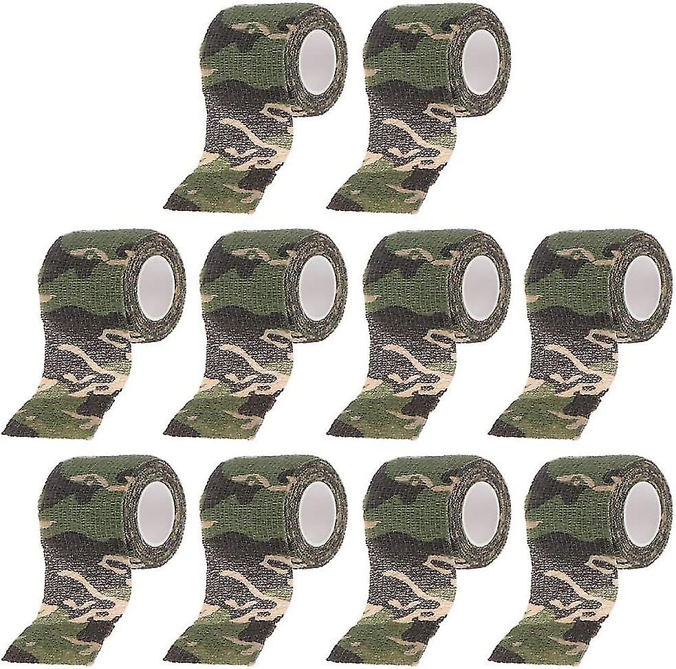 5cm X 5m Camouflage Cloth Tape – Fabric Camo Wrap – Self-Adhesive – For Hunting, Outdoor, Tactical Gear – Made In China