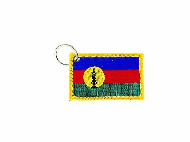 Cle Cles Key Brode Patch Ecusson Flag Kanaky Kanaks New Caledony