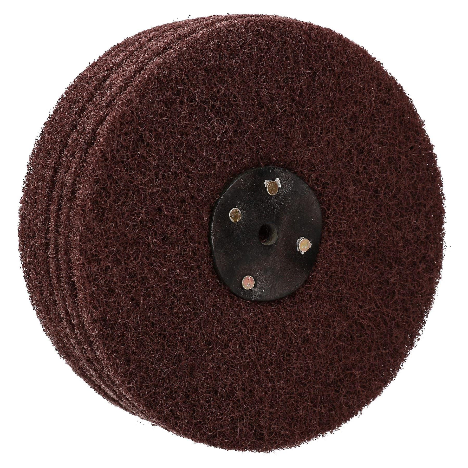 Medium Abrasive Scotch Mop Rust Paint Removal Remover Polishing 8" x 6 Row