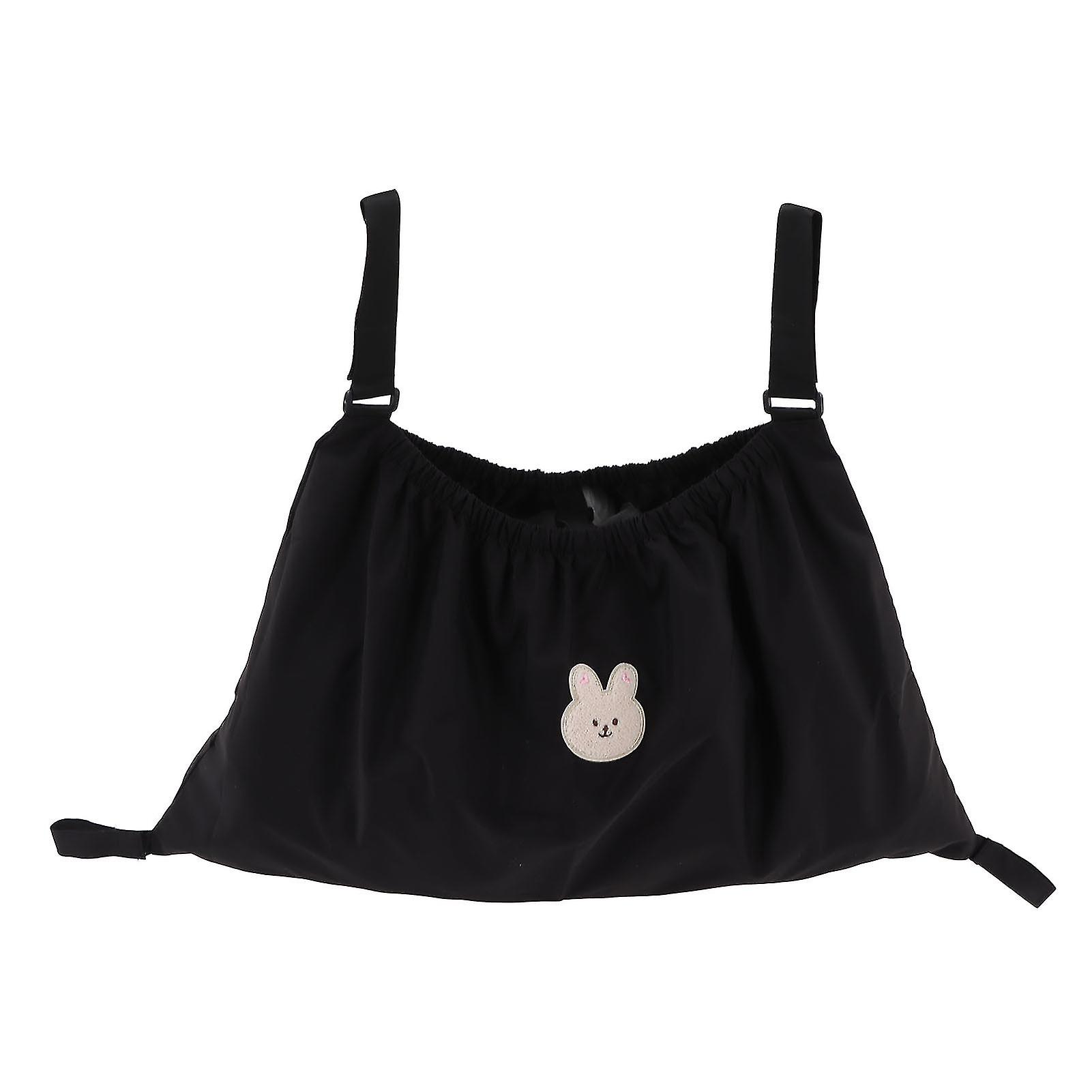 Stroller Organizer Bag, Elastic Large Capacity Tear-Resistant Nylon Stroller Bag Diaper Wallet Little Rabbit