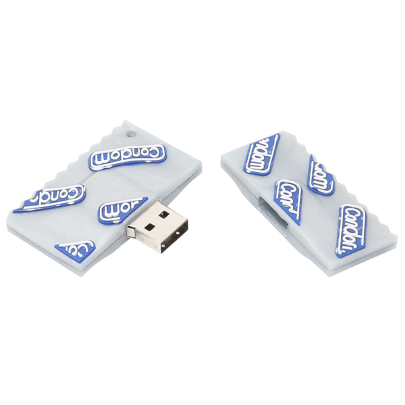 Data Storage Drive USB 2.0 Flash Drive Data Transmission Storage U Disk Gift for Computer 64GB