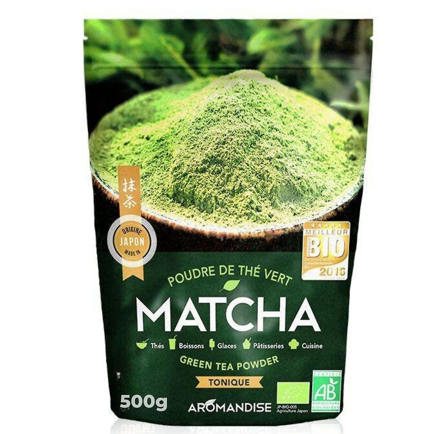 Thé Vert Matcha Japonais Bio en Poudre 500g