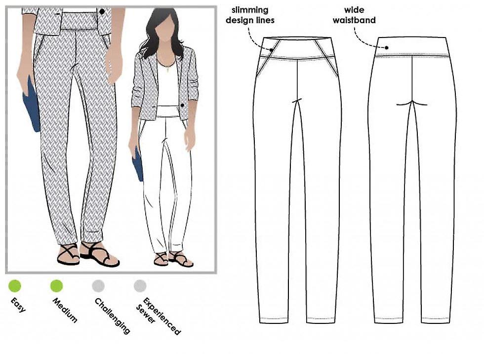 Style Arc Sewing Pattern Beth Pants Sizes 10-22