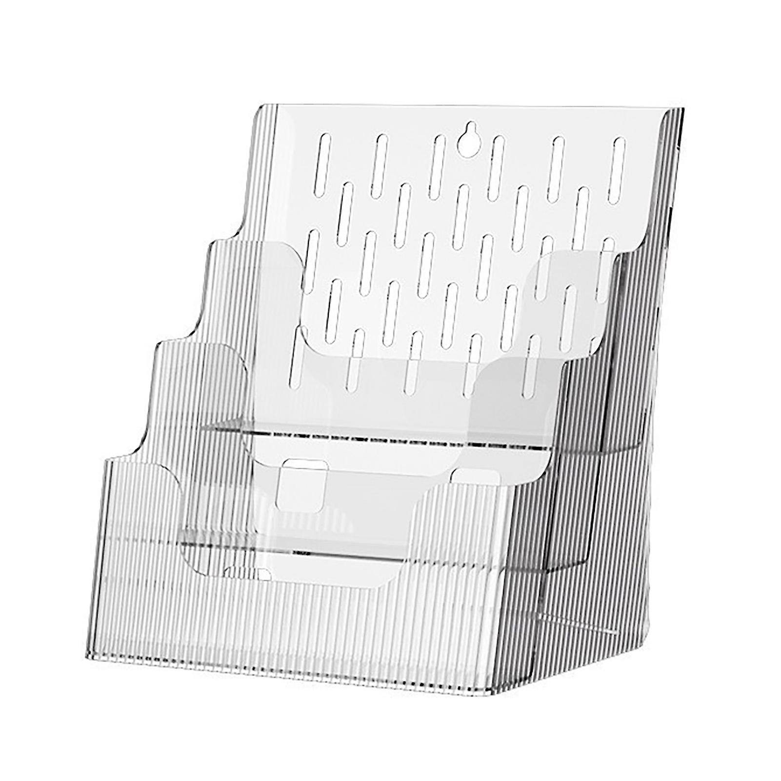 Multifunctional Book Organizer Desk File Organizer Multiple Layers File Folder Holder for Office Study Dormitory