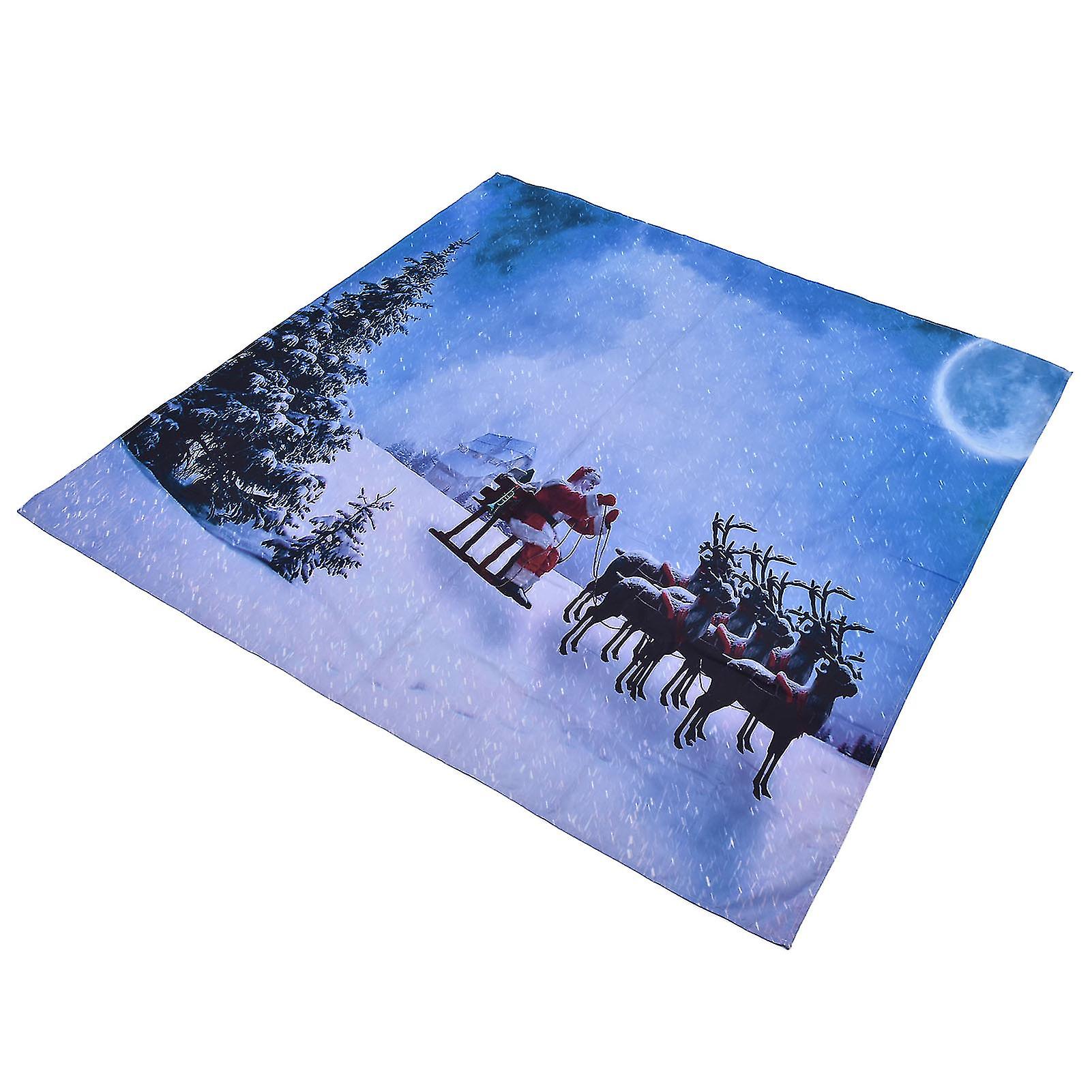 Bohemian Christmas Tree Tapestry 230x180cm Durable Polyester