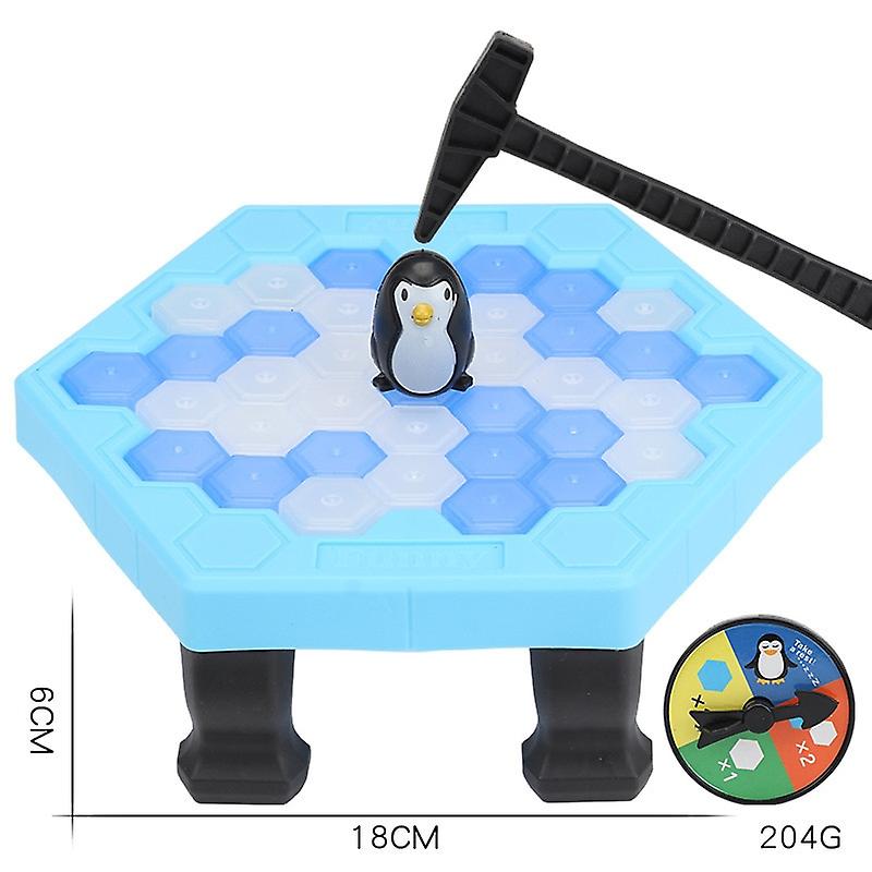 Family Desktop Games Penguin Trap Icebreaker Board Game Interactive Adult Kids Table Toys Save Penguins Balance Ice Cubes Toy