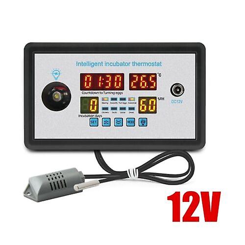 Thermostat Digital Temperature Humidity Automatic Egg Turning Control Incubator