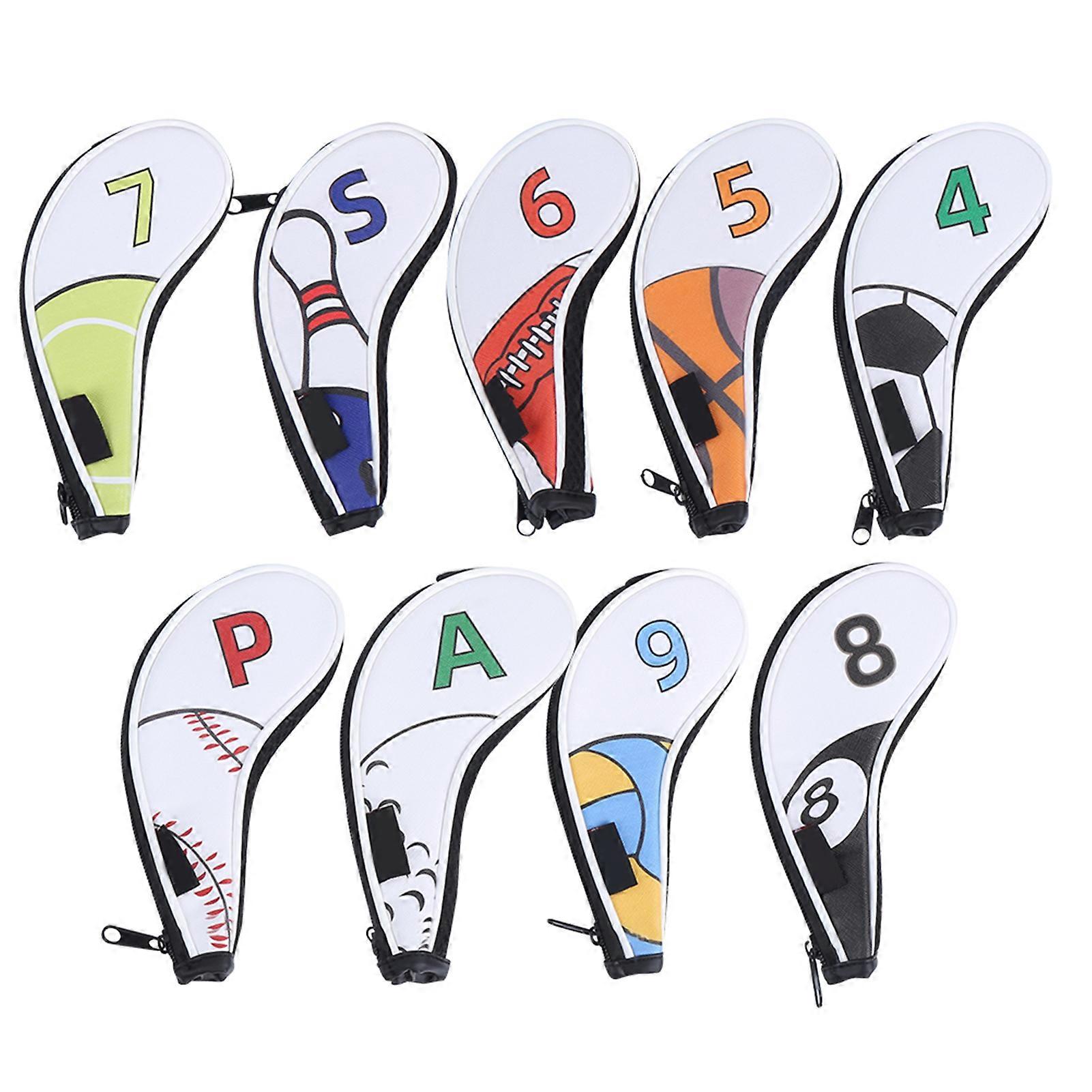 Golf Iron Head Covers, PU Waterproof
