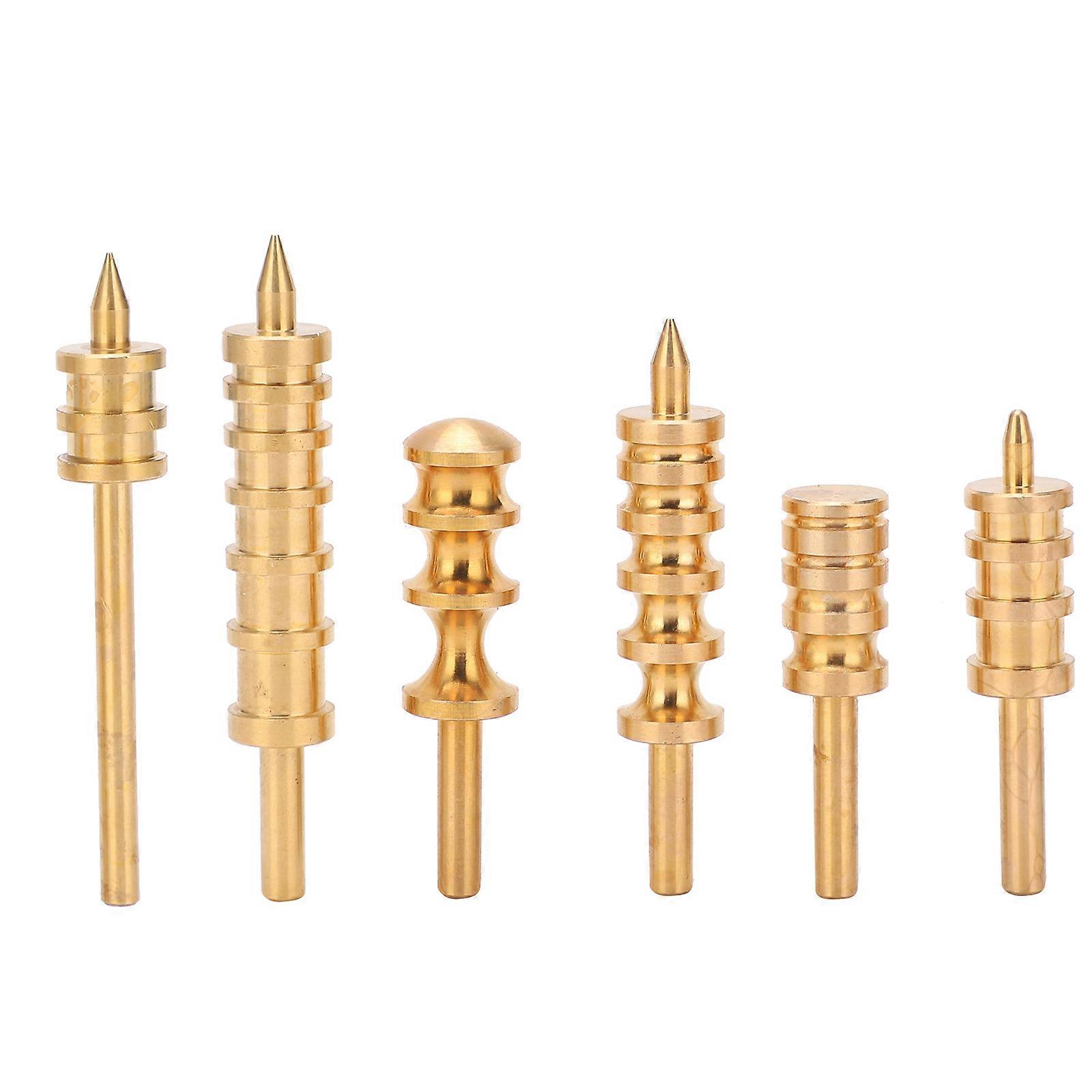 Pcs Brass Leather Slicker Edge Polishing Tool Electric Heating