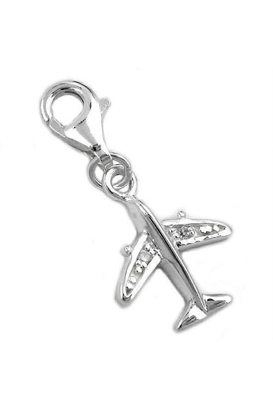 Pendant Charm Aeroplane Silver 925 - Gl92619
