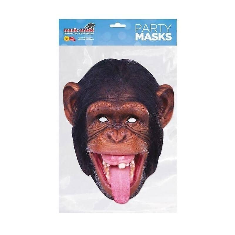 Chimpanzee Animal Face Mask Chimp01