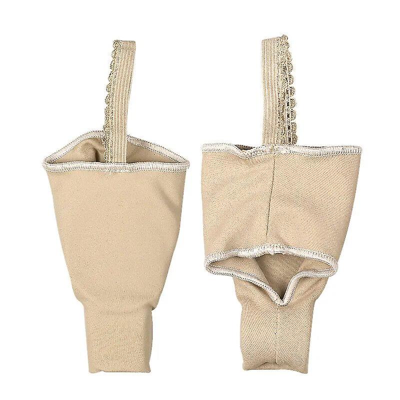 1 Pair Thumb Corrector Valgus Big Foot Bone Correction Belt Splitter Daily Use Toe Separate Protective Cover