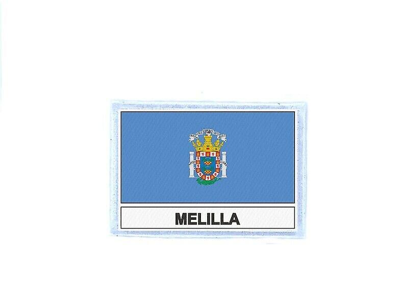 Badge patch badge prints flag melilla