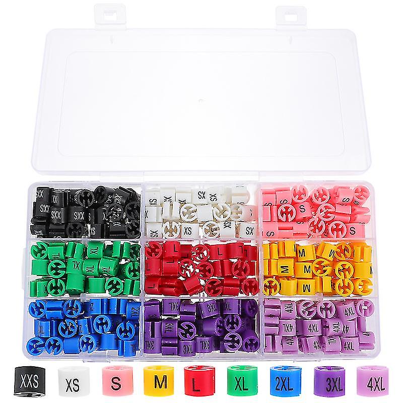 450pcs Hanger Size Markers